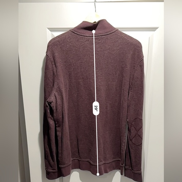 Banana Republic Pullover Sweater Shirt 1/4 Zipper XL - Picture 4 of 8